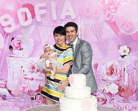 明星宝宝百日宴照片